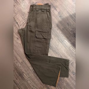 Duluth Trading Co - Firehouse Work Pants - 38x32 - Olive